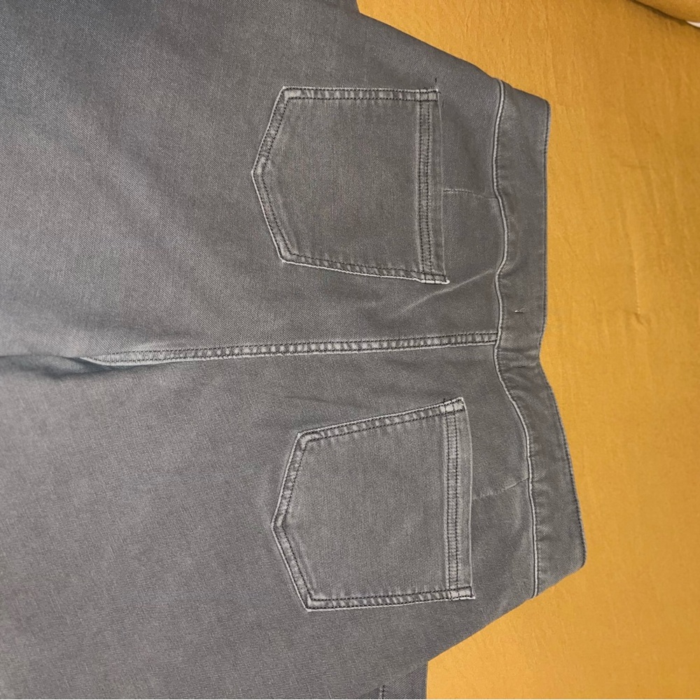 Maurices Light Gray Denim Pants